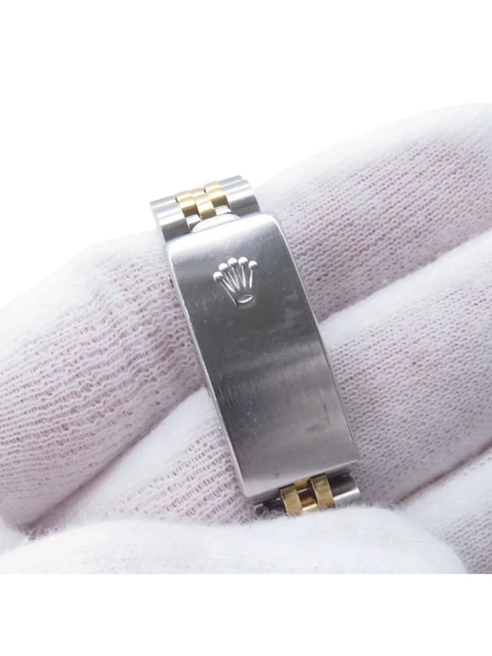 Rolex Datejust Number Watch 18K Yellow Gold Ivory Computer Dial